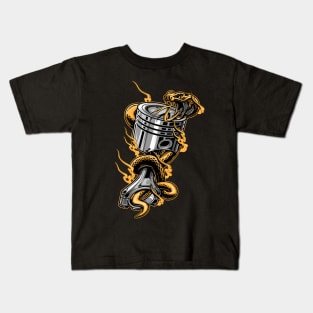 Car Engine Piston - Great Gift for Mechanic Kids T-Shirt